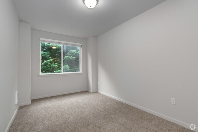 2BR, 2BA - 983SF - Primary Bedroom - Trillium Woods Apartments