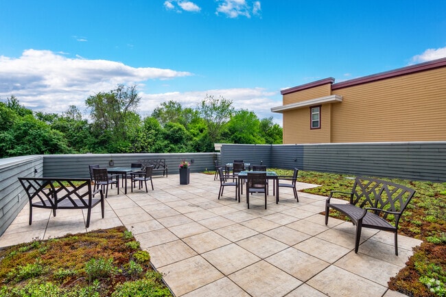 Green Rooftop Courtyard