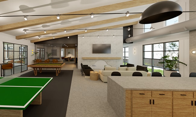 Representación del interior de la comunidad de Rockpointe - Rockpointe at Quarry Trails