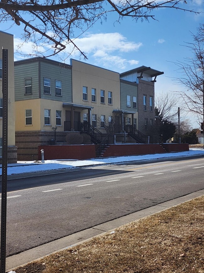 Outside Town Homes Facing 23rd Ave.