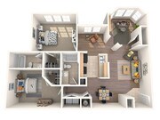 2BX-1195 sqft