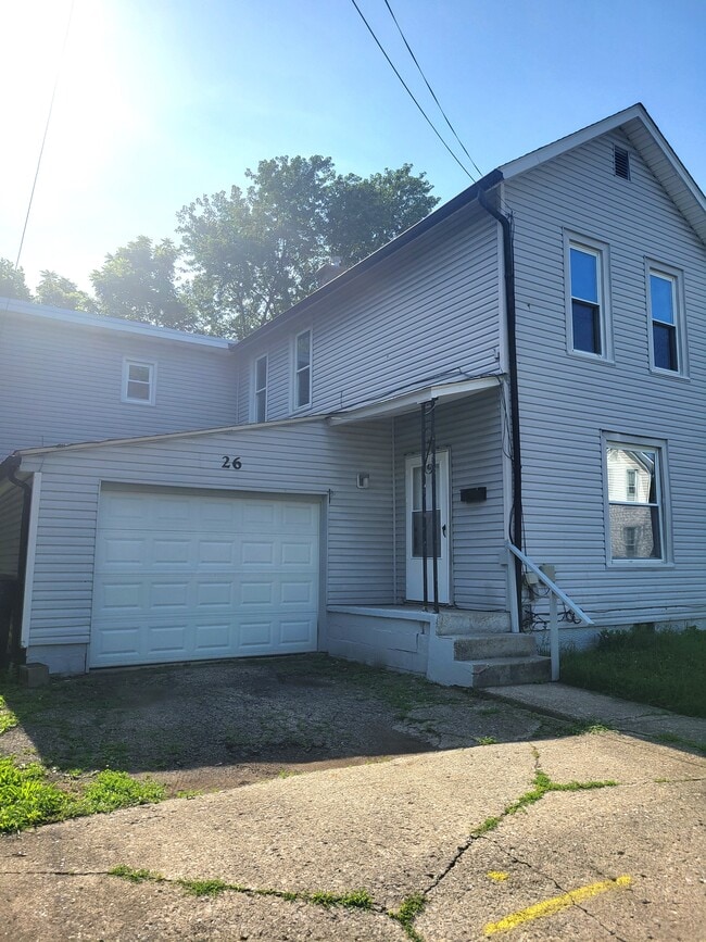 Front of Home 1 Car Garage - 26 Pound St House