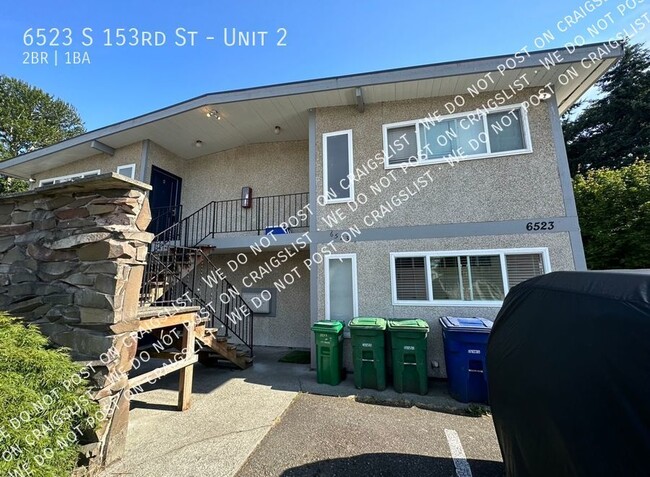 Tukwila - Updated 2 Bedroom / 1 Bath Apart... - Tukwila - Updated 2 Bedroom / 1 Bath Apart... Apartamento Unidad 2