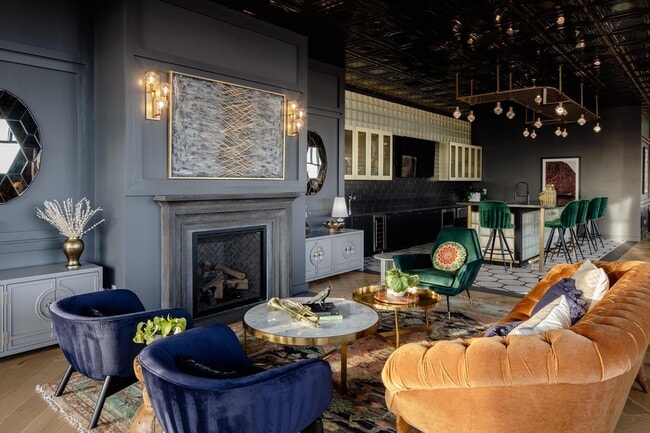 Entertain guests in style in the rooftop lounge
