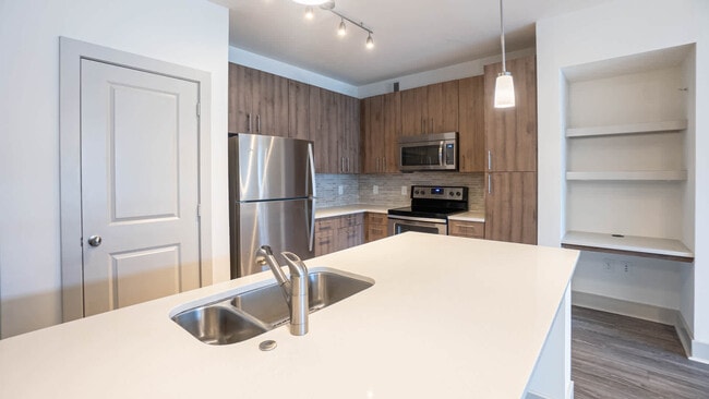 Kitchen with Stainless Steel Appliances