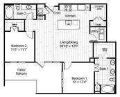 B4 floor plan Virage