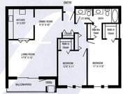 2BR/1.5BA