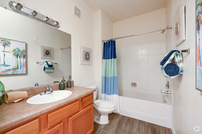 2 BD, 2 BA - 1154 SF - Bathroom