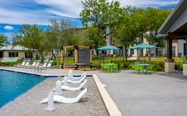 Resort Pool and Grill - Timberhill Commons Apartments