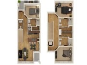 3BD/3.5BA TH Deluxe