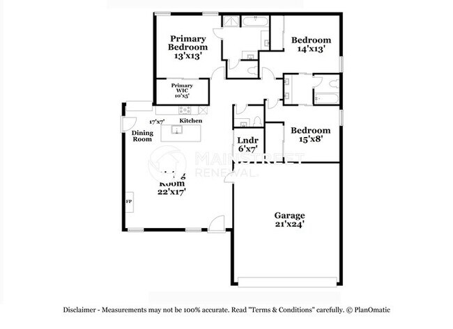 Photo - 3 Bedroom Pet-Friendly Home in Oklahoma City, OK with Main Street Renewal