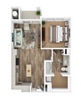 A1 floor plan Ascend Symmetry at Cadence