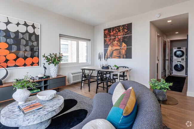 Living Area - 1BR, !BA - 650SF