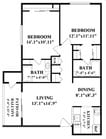 2BR/2BA