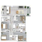 4 Bedroom Apartment in Louisville