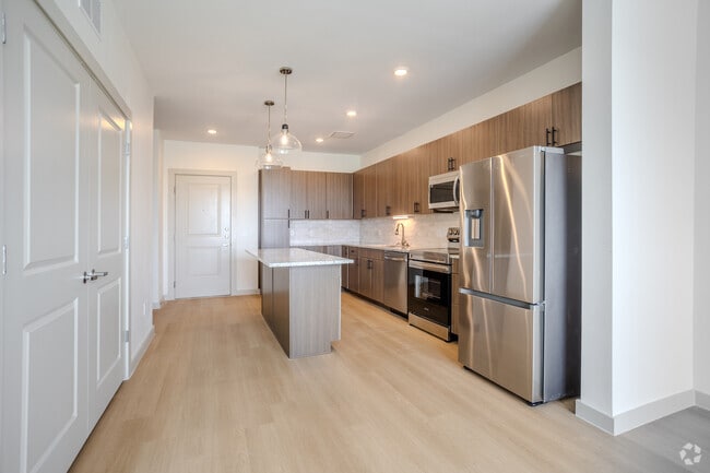 1HAB, 1BA - 687 ft² - Cocina Bluebonnet 2 - Meridian at Wylie - 55+ Affordable Apartments