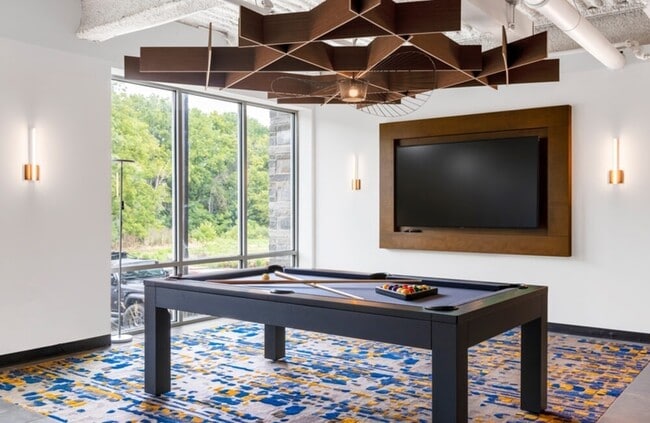 Billiards Table in the Resident Lounge