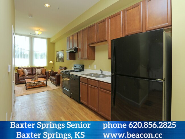 1 bedroom kitchen - Baxter Springs Senior Residences