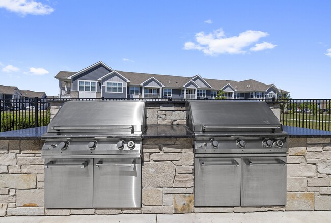 Seasons at River View Outdoor Grilling Station