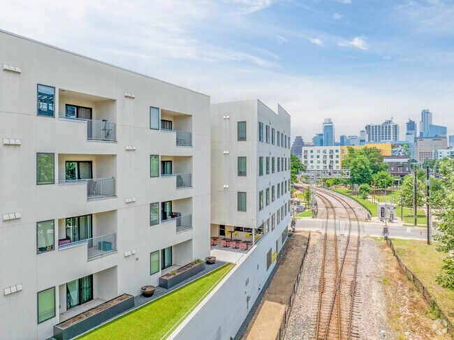 Vista desde la terraza de la azotea - Talavera Lofts