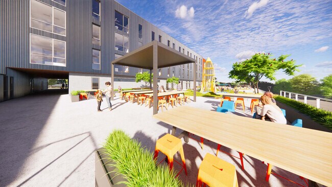 Outdoor seating area