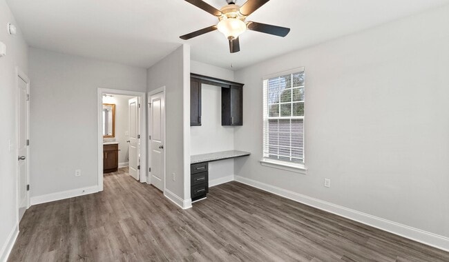 Enjoy built in desk space for studying or work from home lifestyle