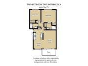 2 Bed/2 Bath-Plan A
