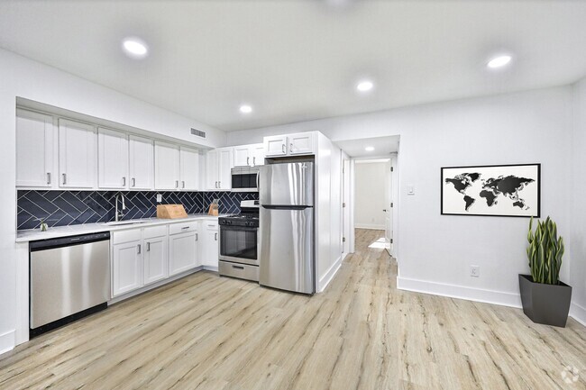 Kitchen-Renovated (1BD) - Stone Hill Apartments