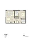 Explore this efficient 1-bedroom layout with modern amenities at 5 On Canal.