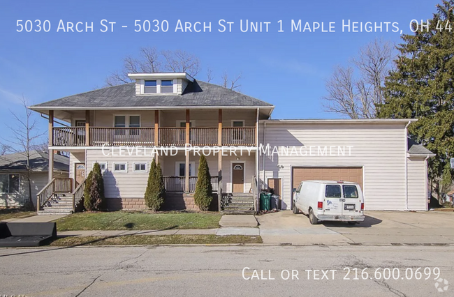 Building Photo - Maple Hts 2 Bedroom Down Unit 5030 Arch St  1 Maple Heights, OH 44137 Rental