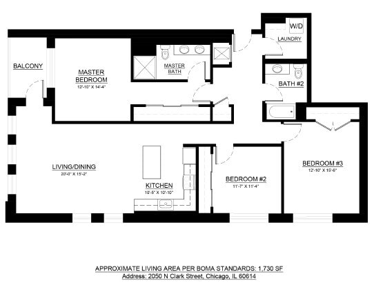 Photo - 2058 N Clark St Condo Unit 408