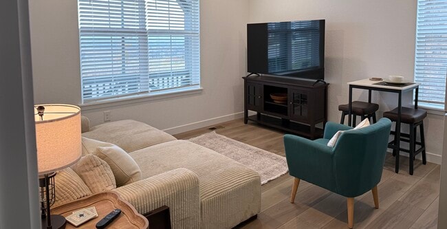 65" smart tv and comfy couch - 747 Raindance St