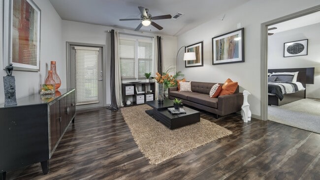 Spacious, open-living spaces