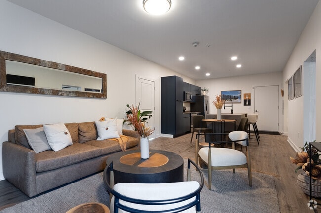 1 BR, 1 BA - 793SF - Living Room