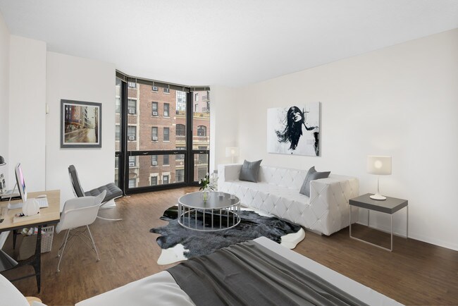1,111 N. Dearborn - Sala de estar del apartamento tipo estudio - 1111 N. Dearborn St.