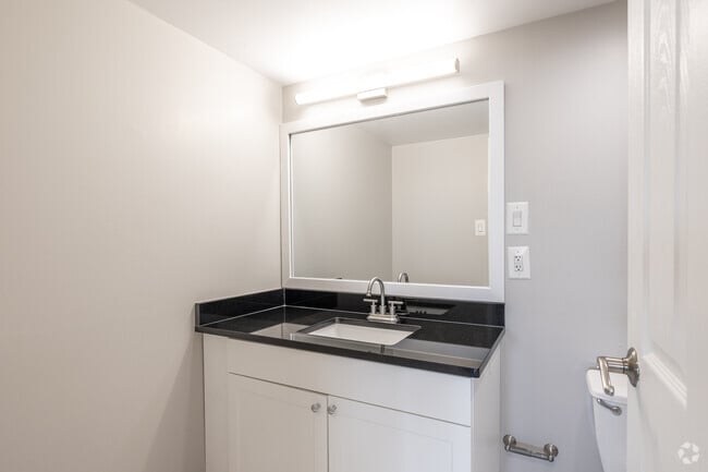 2BR, 1BA - 810SF - Bathroom - 8200W Apartments
