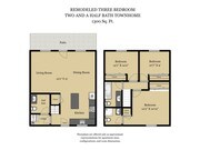 3 Bed/2.5 Bath-Plan R