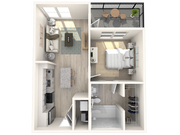 A1.1 - One Bedroom | One Bathroom