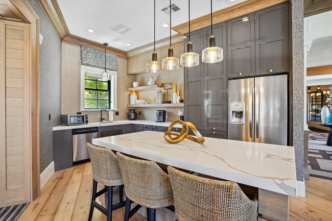 Clubhouse kitchen - Meadows at American Fork