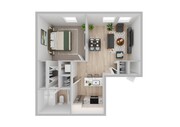 1 Bedroom | 1 Bath | 492 SF