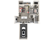 1x1 G floor plan Amiya