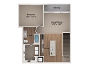 A5 floor plan The Landing at Tiffany Springs