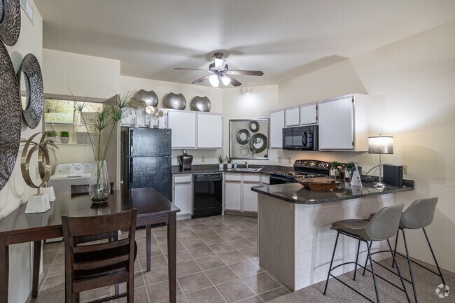 2BR, 2BA - 1,093SF - Kitchen