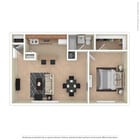 1 habitación
