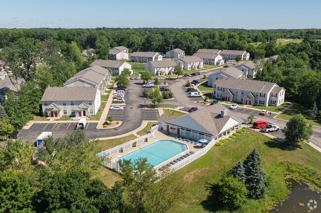 Aerial - Fountain Park Apartments