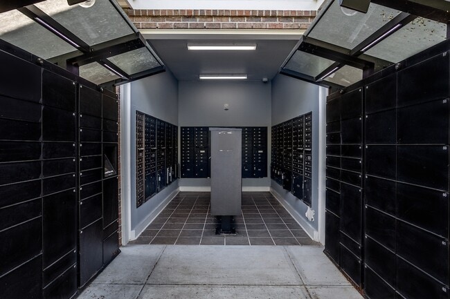Package Lockers and Mail Room