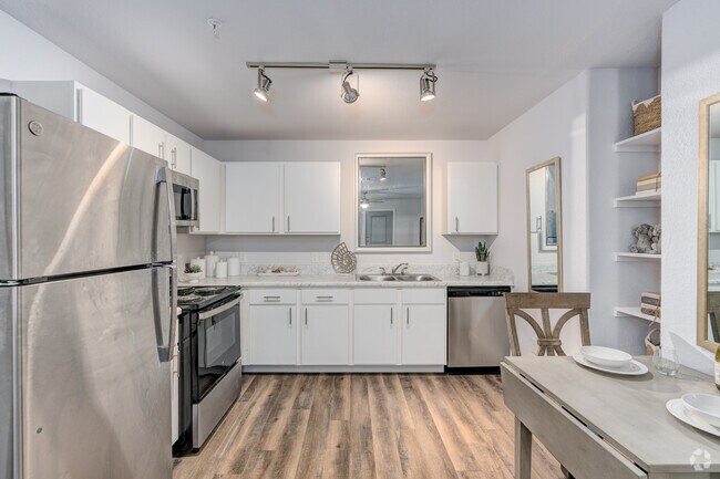 2BR, 2BA-827SF-Kitchen - Esperanza at Keith Harrow