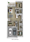 Severn II floor plan Maple Grove