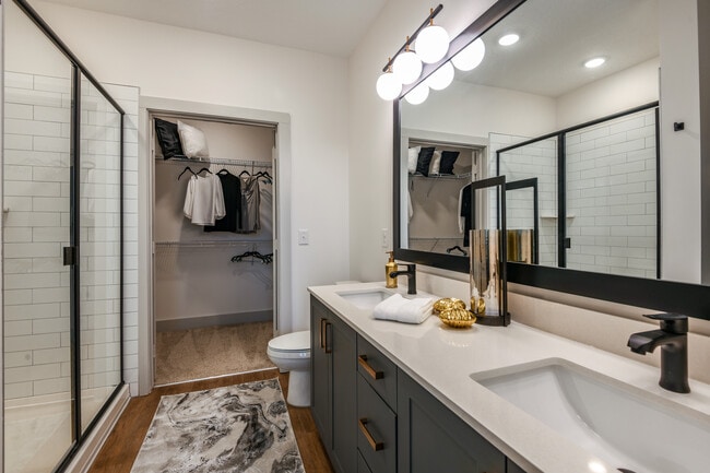 Refresh and recharge in a spa-inspired bathroom.