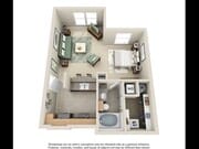 Alamo 574 sqft
